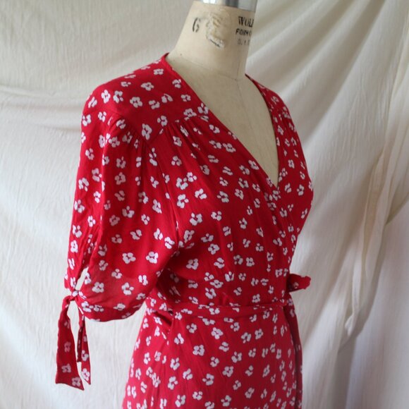 Seraphine Maternity Dress Bundle Size US 6 UK 10 Bessie Wrap Dress EUC - Picture 4 of 15